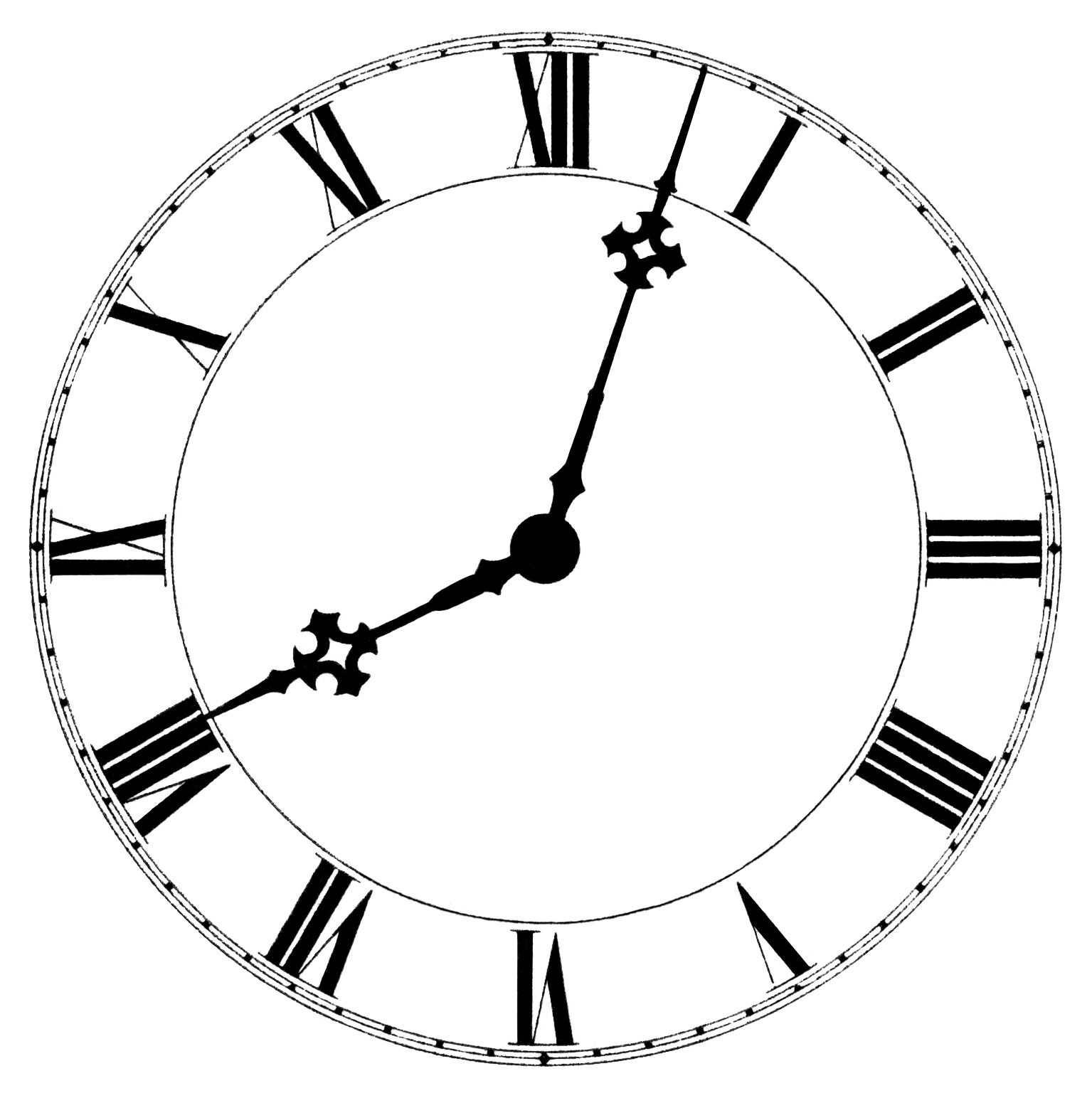 34 Printable Clock Face Witho