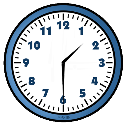 Funny clock free clipart free