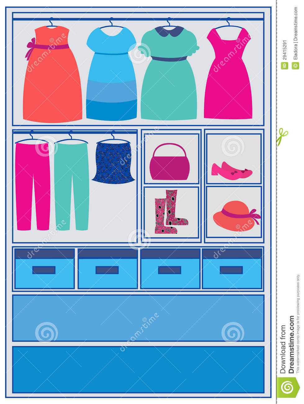 Clothes Closet Clipart Image Search Results