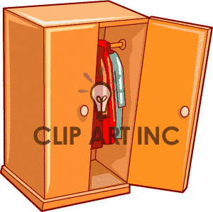 clothing rack clipart - Closet Clip Art