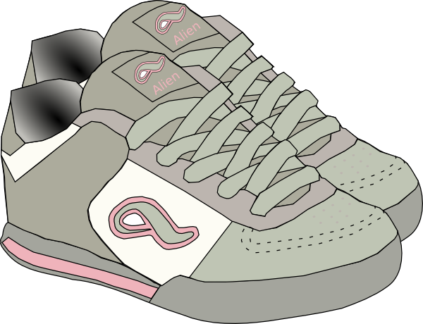Cartoon Sneakers Clipart