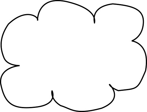 Cloud Clip Art - Clipart Cloud