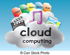 . ClipartLook.com Cloud computing concept based on the idea of the abstract.