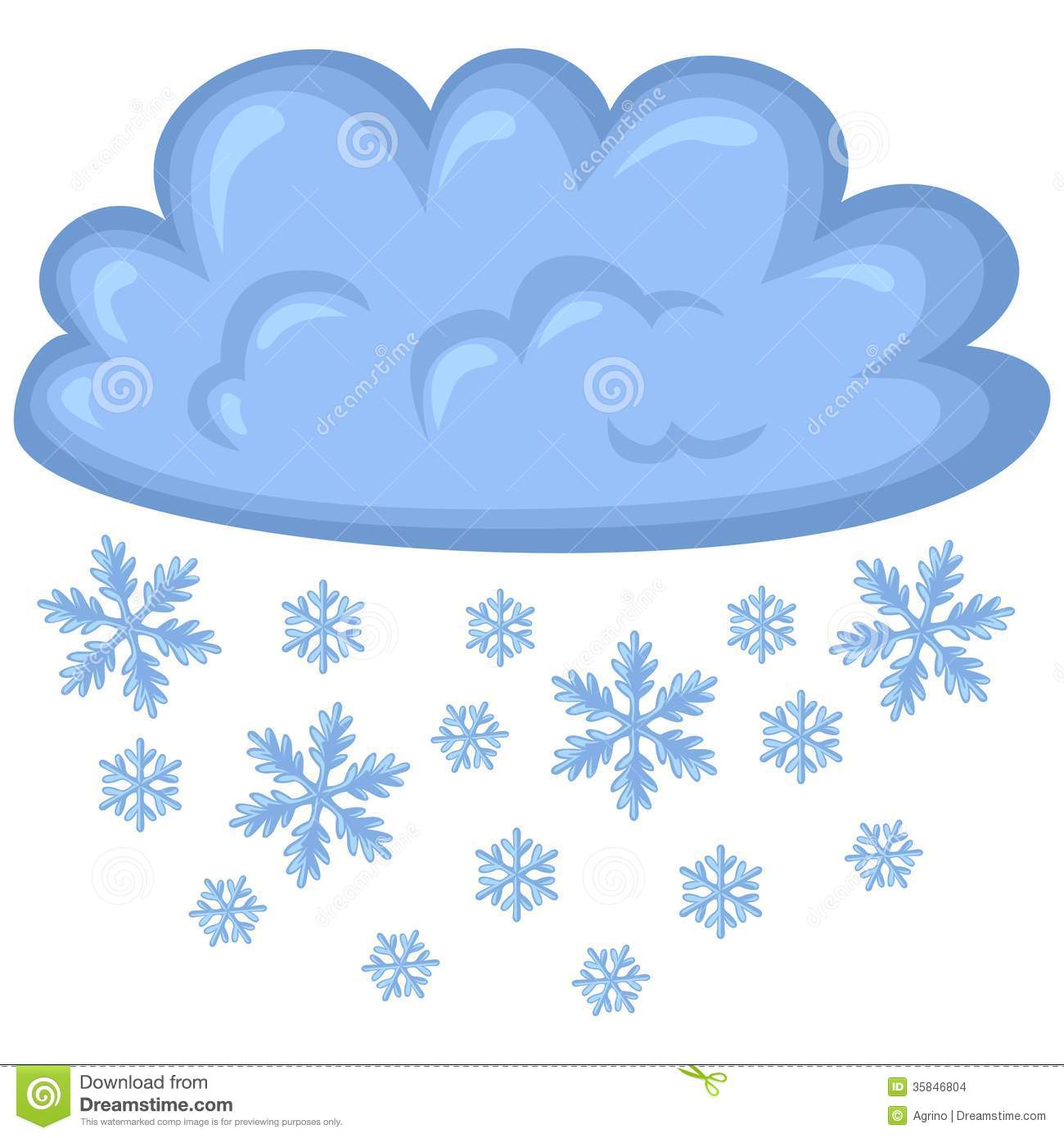 Cloud Of Snow Stock Images Im - Snow Clipart