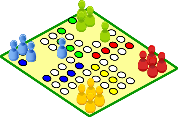 Clovece Nezlob Se Board Game  - Clip Art Games
