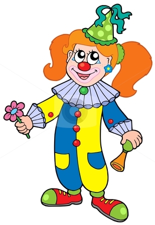 Funny Clown Clipart
