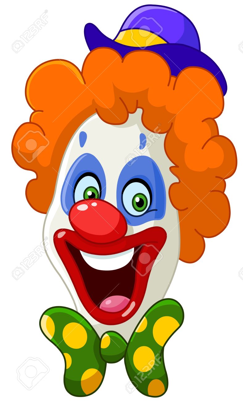 clown face: Clown face