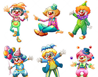 Clown Clip Art u0026amp; Clow