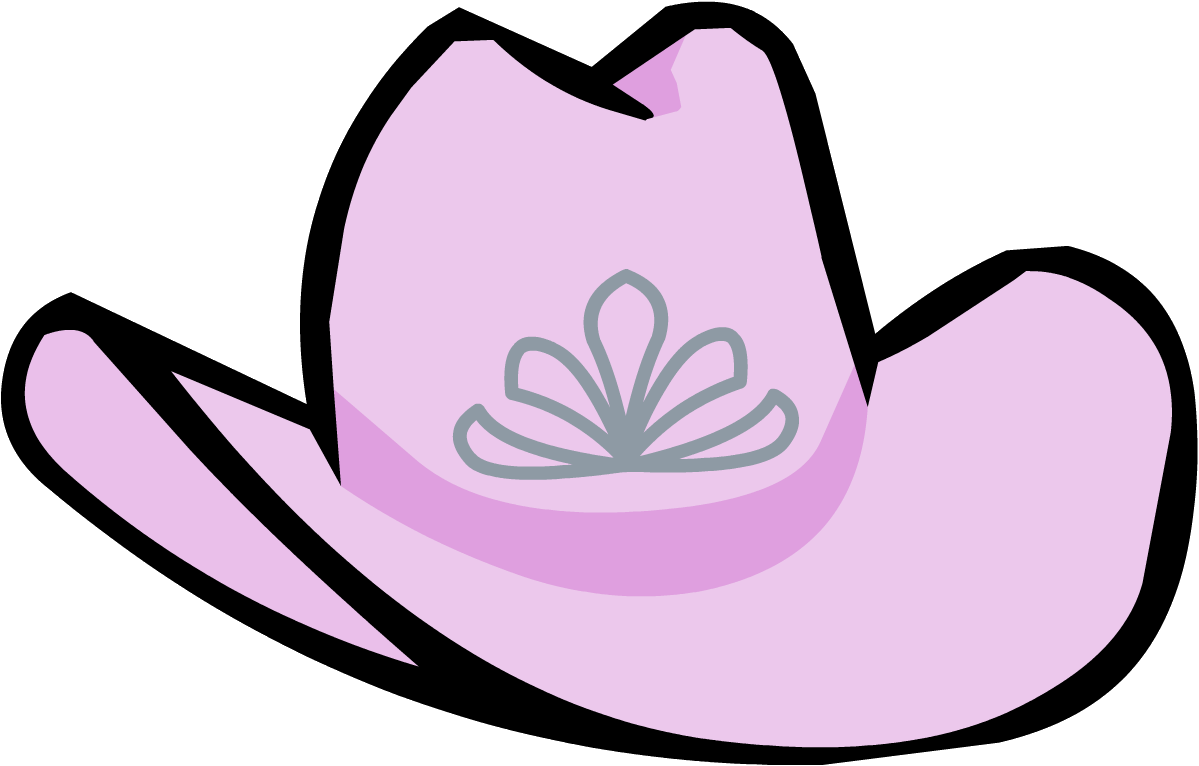 Club Penguin Clip Art Free | Clipart library - Free Clipart Images. 7 Cowgirl Hat ...