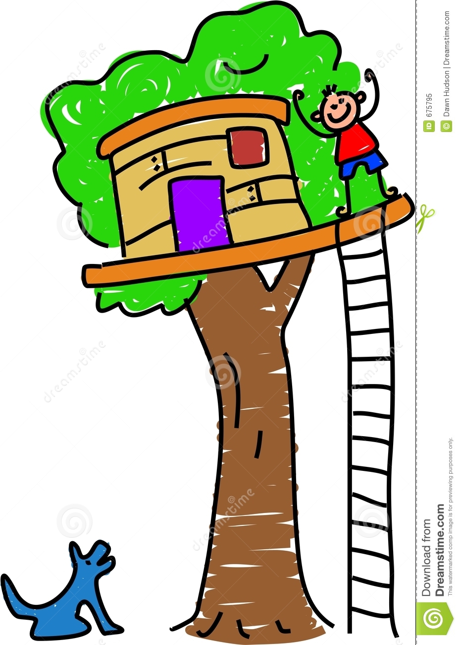 Clubhouse 20clipart Clipart P - Tree House Clip Art