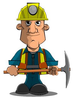 Coal miner - Coal Miner Clipart