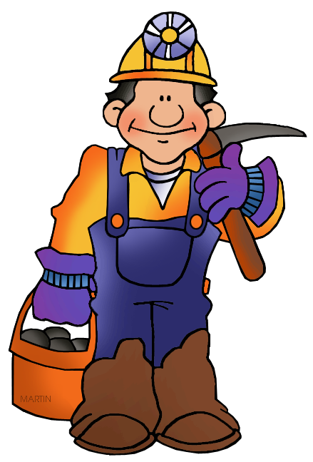 ... Coal Miner With Pick Axe 