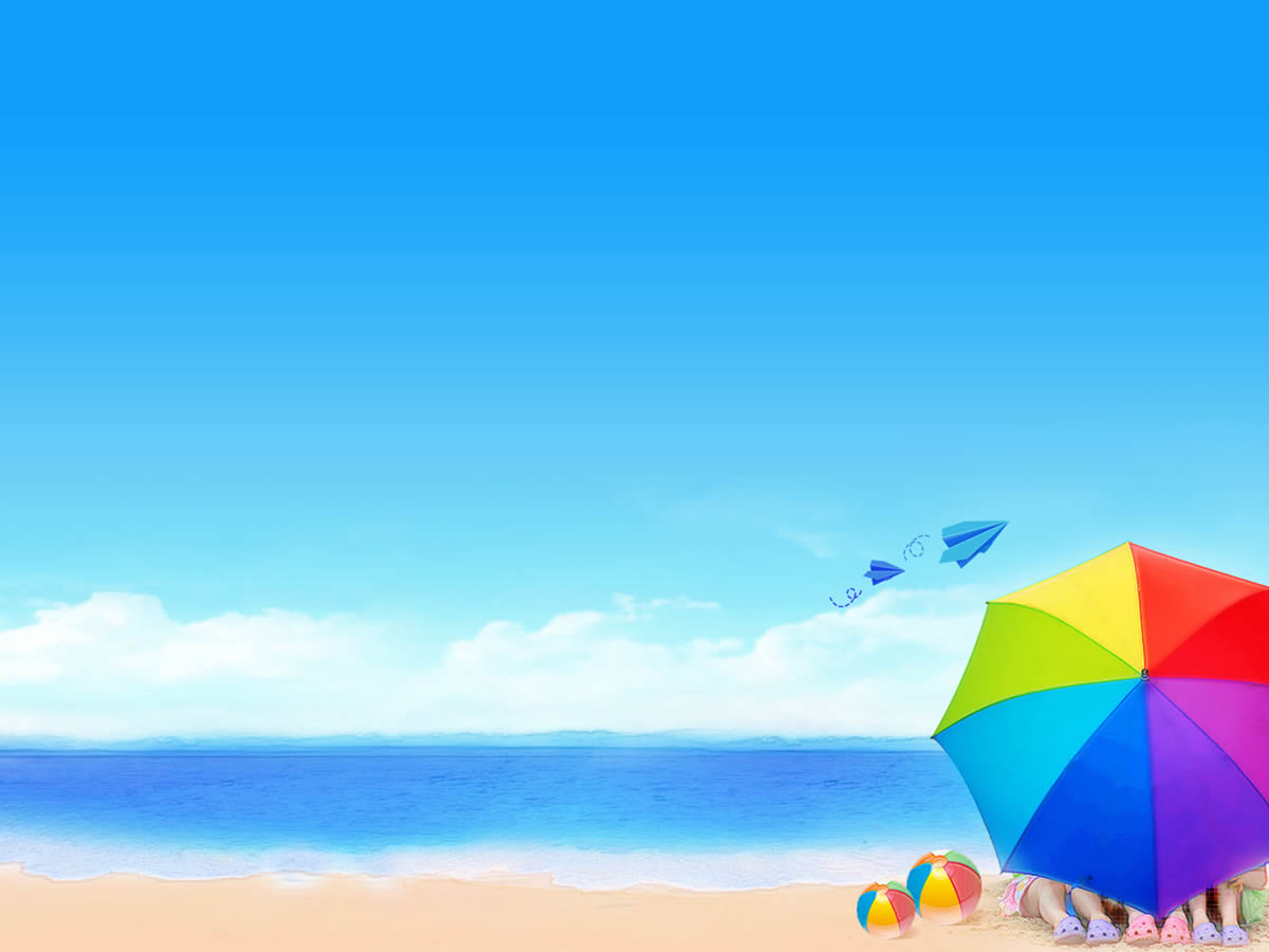Coastal Beach Ppt Backgrounds Template For Presentation Ppt