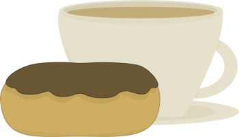 Coffee and Donut - Coffee And Donuts Clipart