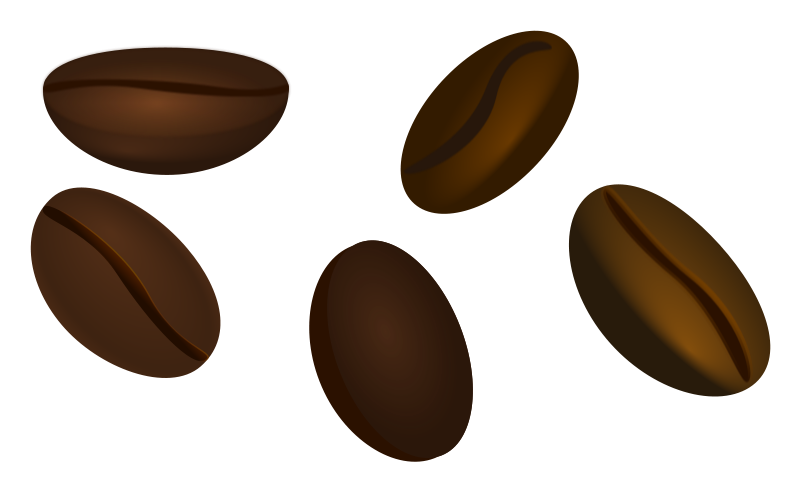 Coffee Bean clip art Vector .