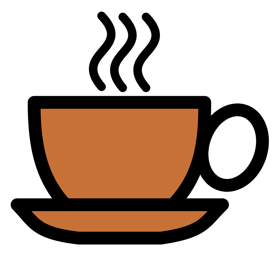 Coffee cup cup clip art black