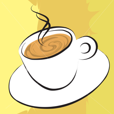 Coffee Cup Outline Clipart