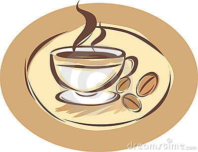 Coffee Shop Label Stock Photography Image 7027532