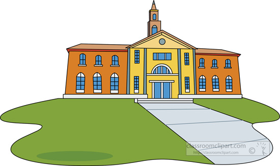 College Building Clipart