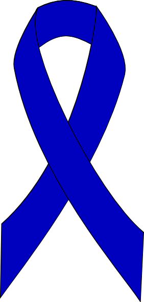 Colon Cancer Ribbon Clipart