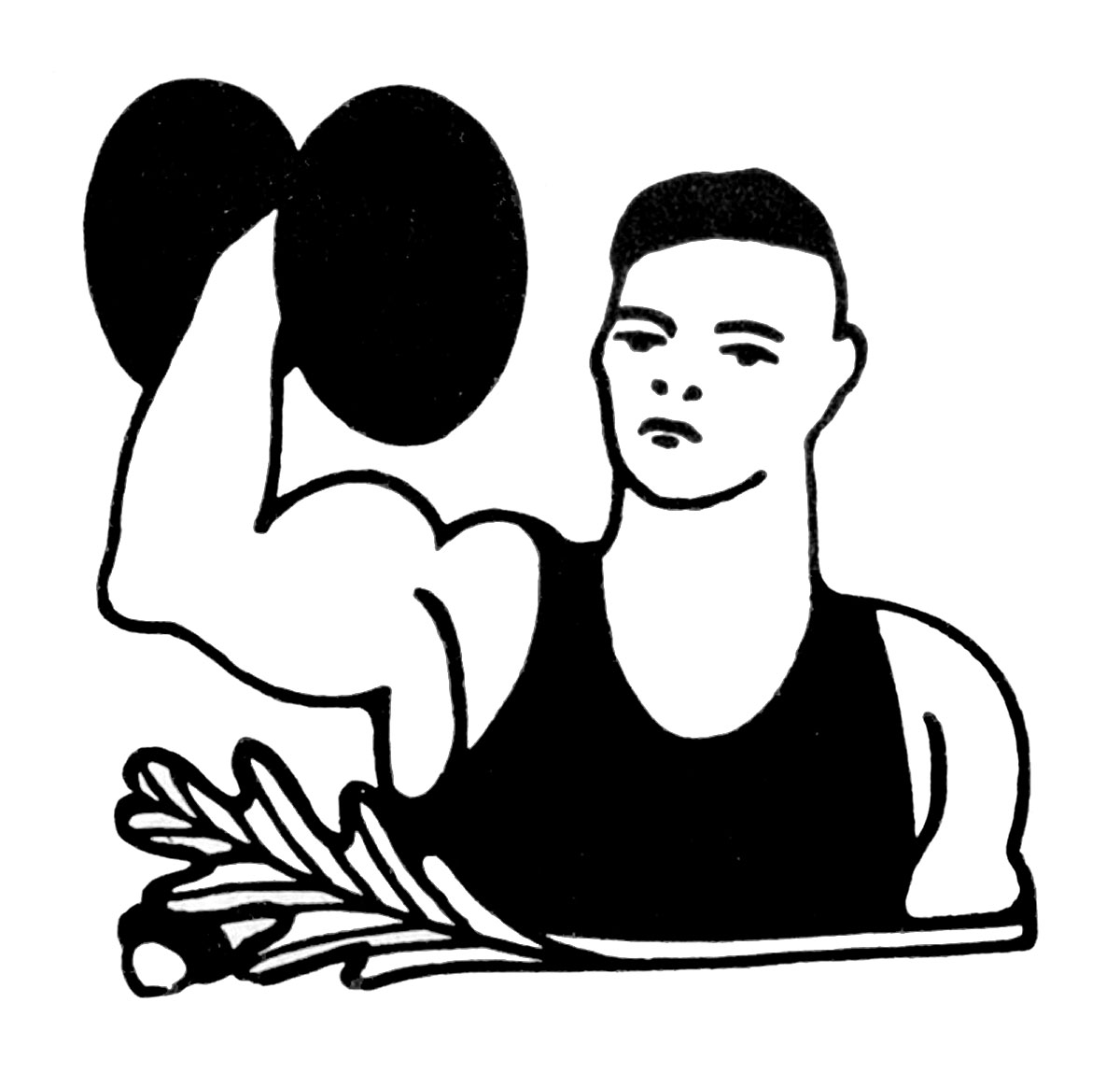 Carnival Strong Man Clipart #