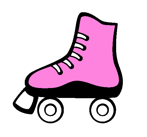 Roller Skating Party Clipart 