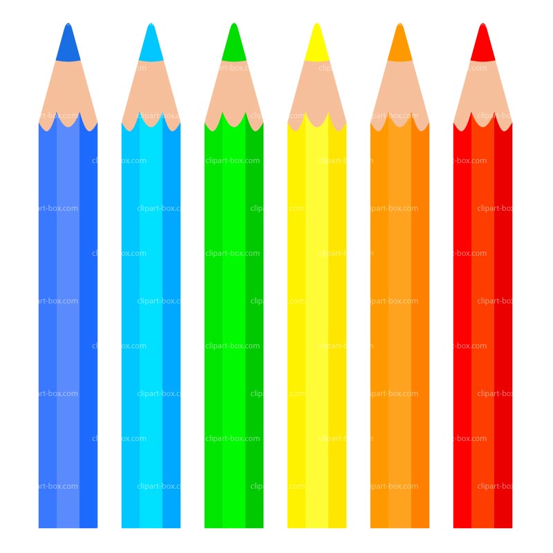 Colored Pencils Clip Art Quotes