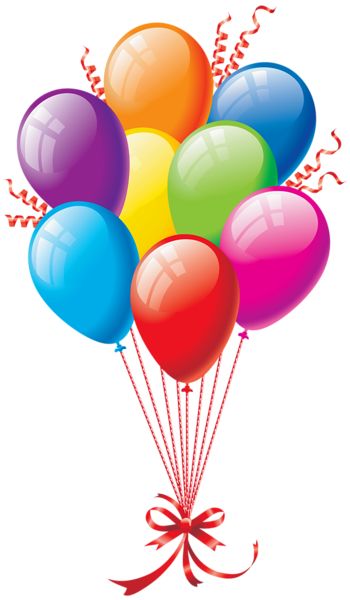 Colorful Balloon Clip Art - Baloons Clip Art