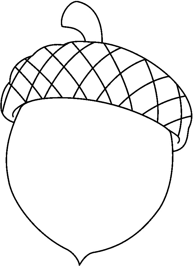 Coloring Pages Acorns Coloring Pages Printable