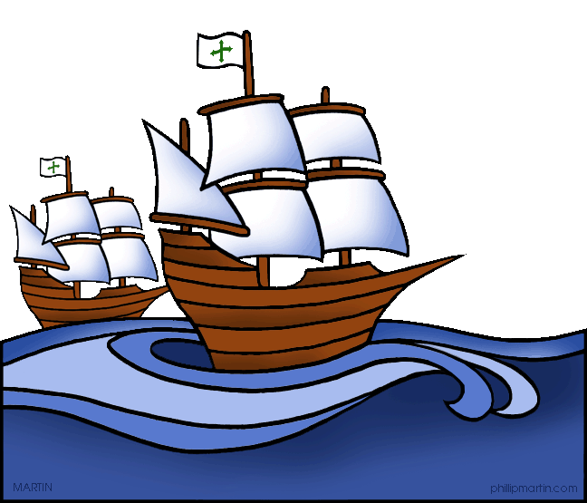 Free Columbus Day Clipart Gif