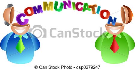 ... communication brain - two - Communication Clip Art