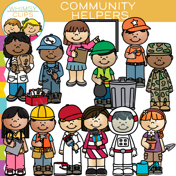 Community Helpers Clipart