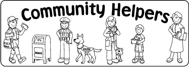 Community Helpers Coloring Pages Preschool Community Helpers