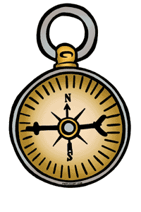 Compass vector clip art image