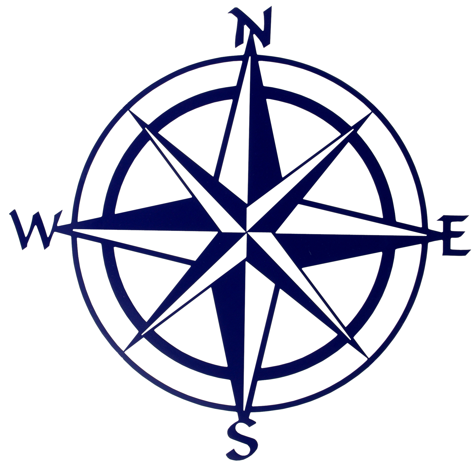 Compass clipart 0 north .