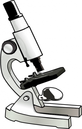 microscope clipart black and 