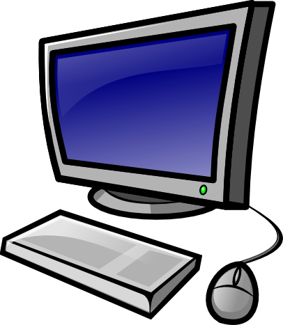 Computer Clip Art. Desktop Co - Clipart Of A Computer