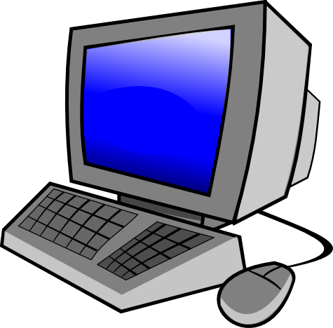 Computer clip art free downlo - Clipart Of A Computer