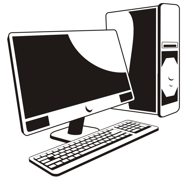 Computer clip art free free clipart image