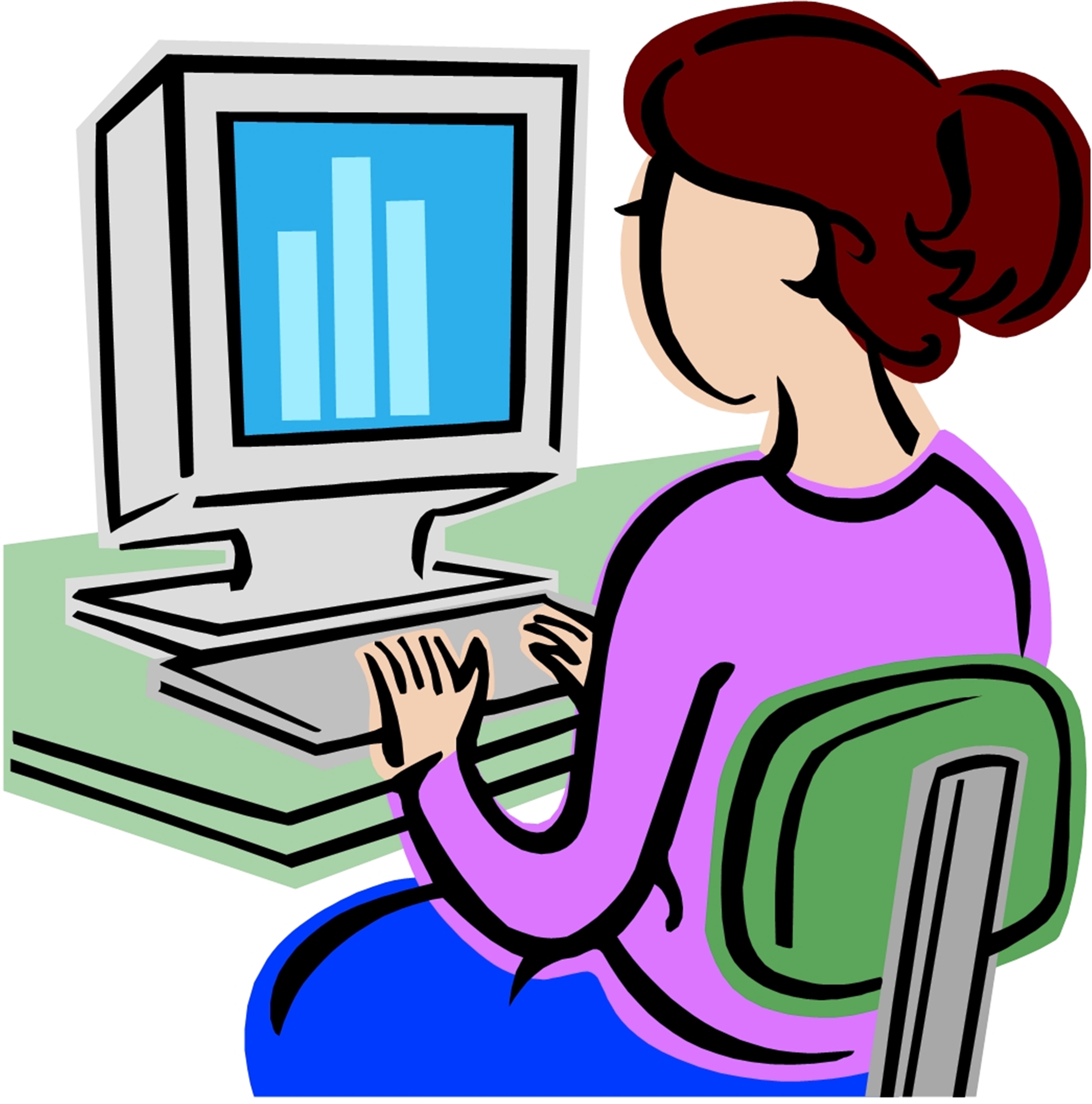 Computer Clipart Image A
