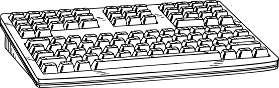 Computer Keyboard Clipart - C - Keyboard Clip Art