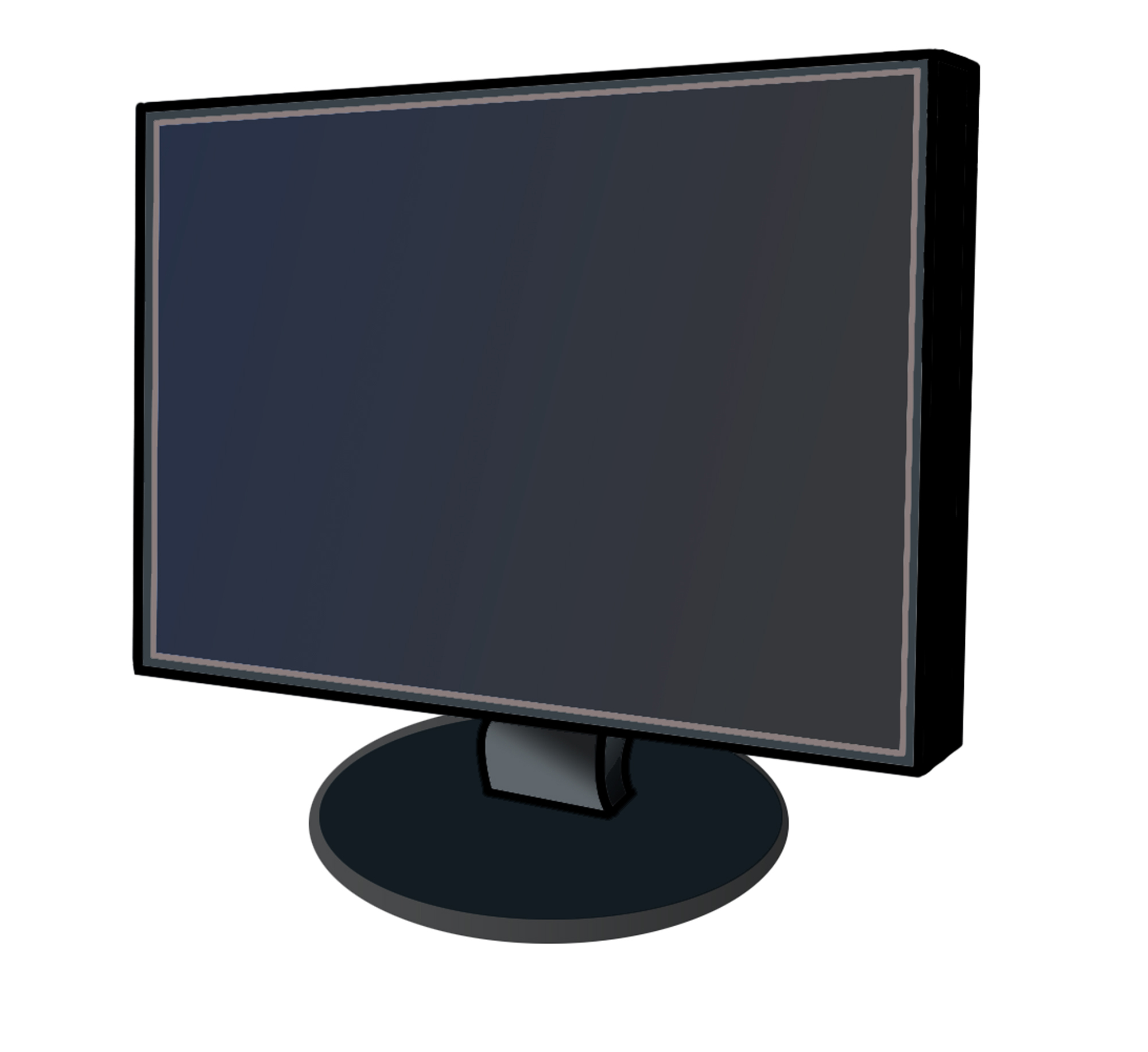 Computer Monitor Screen Clip  - Computer Monitor Clip Art