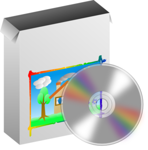 Software with clip art