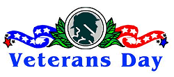 Computer Wallpaper, Veterans Day Day clip art: Nice little red white and blue banner with a soldier ...