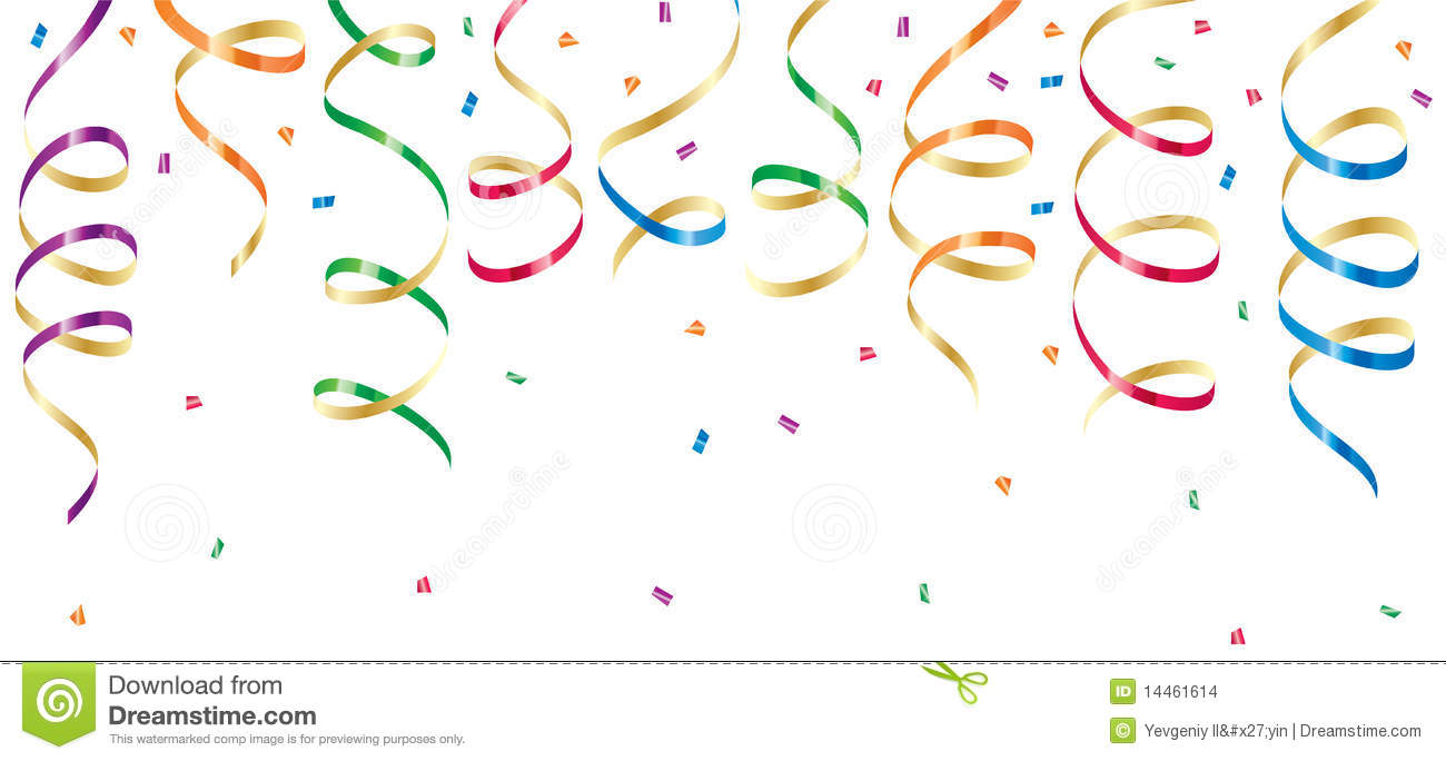 Birthday Confetti Clip Art Bi