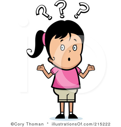 Confused Person Clipart Image
