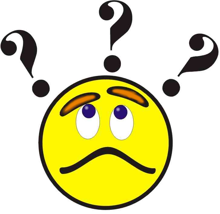 Confused Face Clipart - Free Clip Art Images