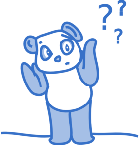 Confused Panda Clip Art At Cl - Clip Art Confused