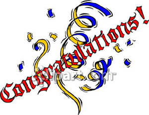 Congratulations Clipart #5978 - Clip Art Congratulations