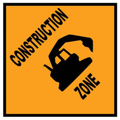 construction sign clipart